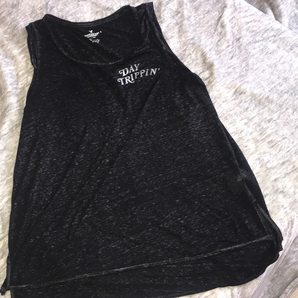 American Eagle destroyed tank top